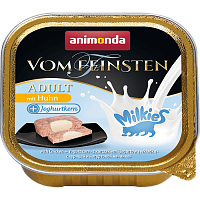 Animonda Vom Feinsten Adult + Milkies Влажный корм для кошек, Курица и Йогурт