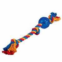 Homepet Игрушка для собак Мяч на канате D8*50см