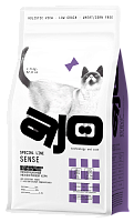 AJO Cat Sense Сухой корм для кошек с чувствительным пищеварением, Оленина