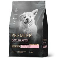 Premier Dog Puppy All Breeds Сухой корм для щенков всех пород, Индейка