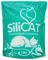 SiliCAT Наполнитель для кошачьего туалета, силикагелевый 15кг