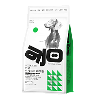AJO Dog Mini Hypoallergenic Сухой корм для собак малых пород при аллергии и проблемах пищеварения, Индейка и Гречка
