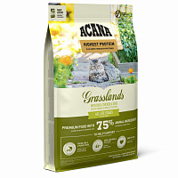 Acana Grasslands Cat Сухой корм для кошек, Утка, Курица и Индейка