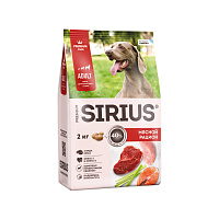 Sirius Сухой корм для собак, Мясной рацион