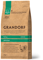 Grandorf Adult Maxi Turkey Сухой корм для собак крупных пород, Индейка