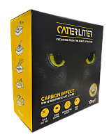 Catter Litter Наполнитель комкующийся из белого бентонита, Carbon