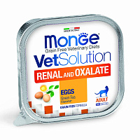 Monge VetSolution Cat Renal and Oxalate Влажный корм для кошек, при ХПН и профилактике образования оксалатов