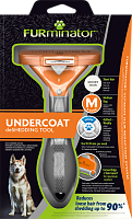 Фурминатор для собак Furminator M для средних пород с короткой шерстью