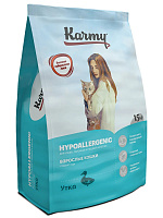 Karmy Hypoallergenic Сухой корм для кошек склонных к аллергии, Утка