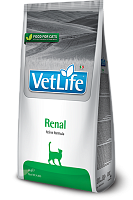 Farmina Vet Life Renal Сухой диетический корм для кошек Почечная недостаточность
