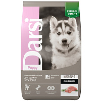 Darsi Puppy All Breeds Сухой корм для щенков, Индейка