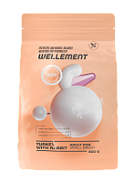 Wellement Сухой корм для собак мелких пород, Индейка и Кролик