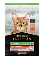 Purina Pro Plan Sterilised OptiSenses Сухой корм для кошек, Лосось