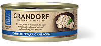 Grandorf Adult Grain Free Влажный беззерновой корм для кошек, Куриная грудка и Сибас