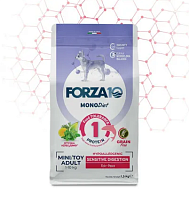 Forza10 MonoDiet Sensitive Digestion Mini&Toy Adult Сухой корм для взрослых собак мелких пород с чувствительным пищеварением, Рыба