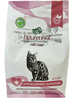 Baurenhof Vet Diet Hypoallergenic Сухой корм для кошек, Профилактика пищевой аллергии
