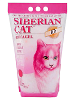 Наполнитель Сибирская кошка Элитный впитывающий силикагель розовый