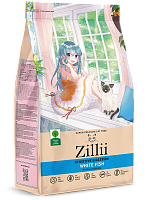 ZILLII Sensitive Digestion Cat Сухой корм для кошек с чувствительным пищеварением, Белая Рыба