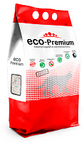 ECO Premium GREEN Наполнитель комкующийся древесный, Без запаха 55л/20 кг