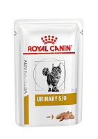 Royal Canin Urinary S/O Влажный корм для кошек, паштет с цыпленком