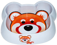 №1 Миска фигурная Мишка , меламиновая, 16,0х12,5см, 200мл