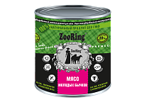 ZooRing Консервы для собак, Мясо молодых бычков