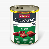 Animonda GranCarno Adult Mit Wild Влажный корм для собак, Дичь