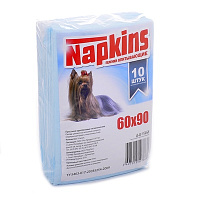 NAPKINS Пеленки впитывающие для собак 60*90, 10шт