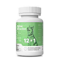 PetActive Витаминно-минеральный комплекс для беременных и кормящих собак 12 в 1 80 гр