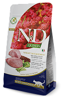 Farmina N&D Quinoa Cat Weight Management Lamb Сухой корм для кошек, контроль веса, Ягненок