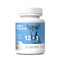PetActive Витаминно-минеральный комплекс для собак миниатюрных пород 12 в 1 50 гр