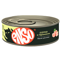 Enso Влажный корм для котят, паштет, Курица и Брокколи