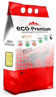 ECO Premium Наполнитель комкующийся древесный, Ромашка 5л/1.9 кг