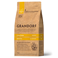 Grandorf Dog Mini 4 Meat Probiotic Сухой корм для собак мини пород, 4 мяса с пробиотиками