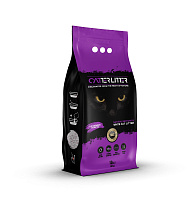 Catter Litter Наполнитель комкующийся из белого бентонита, фиолетовые гранулы, с ароматом Лаванды