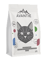 AVANTIE Наполнитель для кошачьего туалета "Антибактериальные кристалы", силикагелевый микс