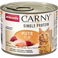 Animonda Carny Single Protein Влажный корм для кошек, Индейка