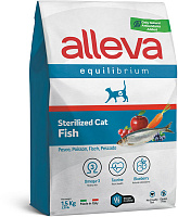 Alleva Equilibrium Fish Sterilized Cat Сухой корм для стерилизованных кошек, Рыба