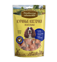 Лакомство для собак Деревенские Лакомства Куриные косточки жевательные