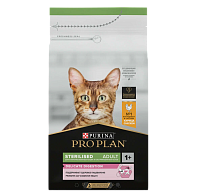 Purina Pro Plan Sterilised Optidigest Chicken Сухой корм для кошек, Курица