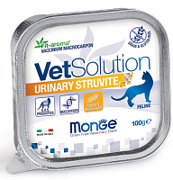 Monge VetSolution Cat Urinary Struvite Влажный корм для кошек, при заболеваниях мочеполовой системы и струвитном течении МКБ