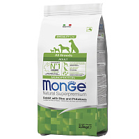 Monge Dog Monoprotein Сухой корм для собак всех пород, Кролик, Рис и Картофель