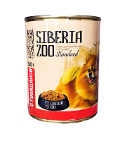 Siberia Zoo Влажный корм для собак, Говядина