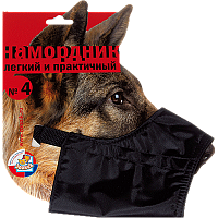 Зооник Намордник №4 матерчатый, на блистере