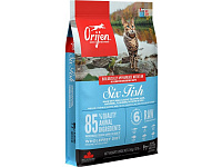 Orijen Six Fish Сухой корм для кошек, Рыба
