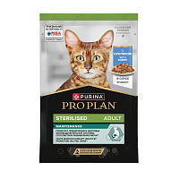 Влажный корм для взрослых стерилизованных кошек Purina Pro Plan Sterilised, Кролик в соусе