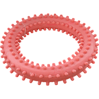 Зооник Жевательная игрушка для собак "Кольцо" №5 с шипами 12.1см