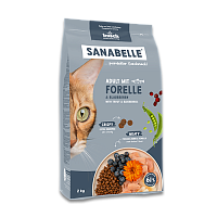 Sanabelle Adult Troout Сухой корм для взрослых кошек, Форель