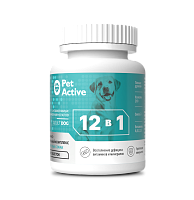 PetActive Витаминно-минеральный комплекс для собак всех пород 12 в 1 50 гр