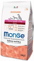 Monge Dog Speciality Extra Small Сухой корм для собак миниатюрных пород, Лосось и Рис